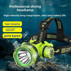 Linterna Frontal de Buceo de Alta Potencia, Nueva, Resistente al Agua, con LED de Larga Duración, Modelo TD-Q903, Integrada - Product Image 2