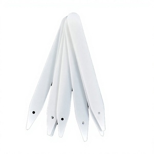 BEST Gamry JMGD-0011 50PCS Plastic Coated Straight Garden Plant Labels <b>White</b> Tags Stick Seed Labels Pot Tray <b>Markers</b> Greenhouse - Product Image 3
