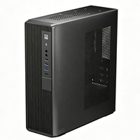 Bütçe Dostu Mini PC MTX PC Kasası 1SSD 1HDD Depolama Alanı 7.5cm CPU Soğutucu Yüksekliği PC Host Kasası