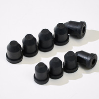 Bouchons en caoutchouc silicone personnalisables, diverses tailles, capuchons de protection NBR/EPDM, embouts en caoutchouc silicone