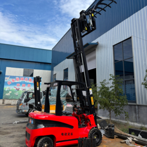 EP Manual baterai litium 2 ton listrik daya Manual empat roda Forklift-Forklift energi baru Tiongkok - Product Image 1