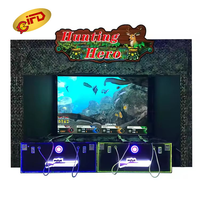 Machine de tir intérieure pour enfants 2026 IFD, simulateur de jeu 3D Crazy Gun