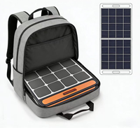 Sac de rangement pour panneaux solaires, écologique, fait à la main, en matériau Oxford, avec fermeture éclair, grande capacité, durable, rechargeable, réutilisable