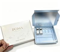 Emballage de médicaments imprimé sur mesure, étiquette de flacon de 2 ml/3 ml/10 ml et boîte de peptides, 1 paquet de 2 flacons, insert en plastique pour plateau, boîte holographique