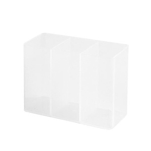 Caja de almacenamiento para lápices labiales, dividida en compartimentos, con espejo, gabinete con espejo sin necesidad de taladrar, para lápices labiales, lápices de cejas y tijeras - Product Image 5
