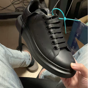 Top-quality MQ Luxury Lace-Up Sporty Breathable <b>White</b> <b>Running</b> <b>Shoes</b> for <b>Men</b> and Women with Cotton Lining Genuine Leather Midsole - Product Image 3