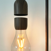 Bombilla LED Flotante de Levitación Magnética con Precio de Fábrica HCNT, Lámpara de Regalo Personalizada