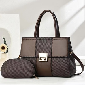 New Checkered Pattern Print PU Leather Tote Bag Trendy Luxury Women's Handbags for Women - Product Image 2