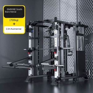Máquina Smith Multifuncional Comercial de Acero para Gimnasio, Jaula de Potencia Todo en Uno, Duradera, Venta al por Mayor de Fábrica SK SK-EM938E-TitanG2 - Product Image 2
