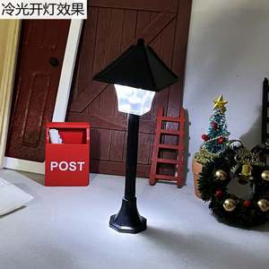 Accessori in Miniatura per Casa delle Bambole in Scala 1:12, Lampioni da Giardino, Mobili per Casa delle Bambole all'Ingrosso, Lampade da Terra in Miniatura - Product Image 3