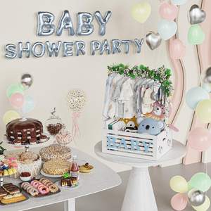 BAMBOOHOMIE fábrica <span class=keywords><strong>de</strong></span> madera Baby Shower cajón armario ducha fiesta cesta con asa almacenamiento cesto bambú <span class=keywords><strong>embarazo</strong></span> regalo caja - Product Image 6