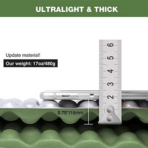 Tapis de couchage en mousse léger pour sac à dos - Product Image 2