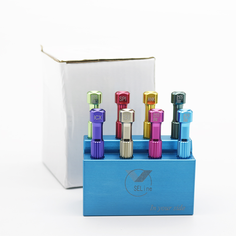 歯科技工所インプラントドライバーセット8個ミニテクニカル