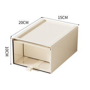 Boîte de présentation pour figurines - Boîte de rangement anti-poussière de type <span class=keywords><strong>tiroir</strong></span> pour la maison - Boîte de rangement et d'organisation transparente - Product Image 4