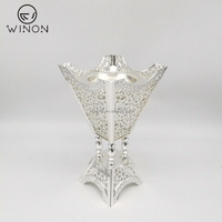 Brûleur d'encens en bois de santal au charbon de bois, Bakhoor décoratif pour maison hôtel cadeau