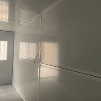 Conteneurs pliables préfabriqués de 20 et 40 pieds, espaces de vie hôteliers modernes à structure en acier, écologiques, construction rapide