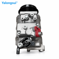 Neuer Yalongsui Auto-Klimakompressor 7SEU17C für VW Amarok 2.0 2010-2012 Transporter T5 1.9 2006-2012 R134a 105mm Riemenscheibe 6PK 12V 1