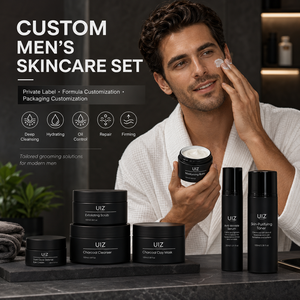 Set de Cuidado de la <span class=keywords><strong>Piel</strong></span> <span class=keywords><strong>para</strong></span> <span class=keywords><strong>Hombre</strong></span> con Sérum Facial, Crema y Limpiador <span class=keywords><strong>para</strong></span> Control de <span class=keywords><strong>Grasa</strong></span>, Hidratante y Antienvejecimiento - Product Image 1