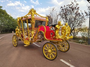 Nuevo Estilo HengYiSheng Henan Yiyang Carruaje de Calabazas Eléctrico para Bodas y Turismo, Estilo Cenicienta, para 4-6 Personas, Colores Personalizables - Product Image 6