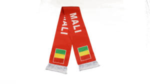 MALI Drapeau Écharpe En Gros Personnalisé Football Acclamations Produits Fans Drapeau National Écharpe Gland Écharpes Châle - Product Image 2