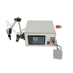 Cheap Good Price Semi Auto Pneumatic Double Nozzle Table Top Honey Sachet Soy Sauce Liquid Filling Machines