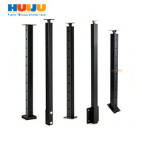 HJ-Aluminum Balcon Cable Railing Post Outdoor Decks Metal Wire Rope Railing Designs