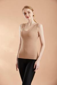 Gilet Invernale Evenyoung Senza Cuciture in Velluto De Rong Autoriscaldante Traspirante Ecologico con Imbottitura Fissa Antistatico Spazzolato - Product Image 6