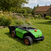 Tondeuse à gazon télécommandée professionnelle tout-terrain pour ferme, jardin, verger