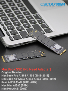 Interne 3D TLC SSD NVMe voor MacBook Pro/Air modellen 2TB/1TB/512GB/256GB A1502/A1398/A1369/A1465 - Product Image 4