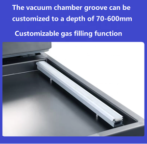 Máquina Empacadora al Vacío Automática Comercial DZ-400/2SD Multifuncional de Doble Cámara para Envasado de Alimentos - Product Image 5