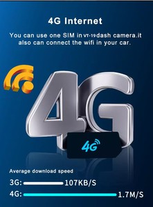 Caméra embarquée 4G LTE à double objectif sans <span class=keywords><strong>écran</strong></span>, avec télécommande, mode stationnement 24h/24, Cloud CMSV6 - Product Image 5