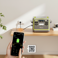 Station d'alimentation portable Fossibot Lifepo4 pour l'extérieur, stockage d'énergie, alimentation électrique, camping, panneaux solaires avec batterie et onduleur