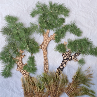 Asparagus Fern Scrapbooking Epoxy Resin Tanaman Alami Ramah Lingkungan