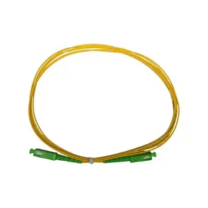 Bassa perdita SC/APC SM 9/125 SX 1.6mm 3 m G657A fibra ottica patch cord