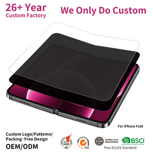 Protection d'écran en hydrogel personnalisée pour <span class=keywords><strong>iPhone</strong></span> Duo, film de charnière haute clarté pour téléphone pliable, protection d'écran interne, vente en gros fabricant - Product Image 1