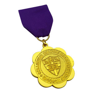 ริบบิ้นเหรียญรางวัลสำหรับหน้าอกเหรียญที่ระลึกทำจากโลหะ - Product Image 2