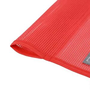 Bandera de Seguridad para Camiones y Remolques de Construcción, de Malla Naranja, Tamaño Personalizado, con Cinta Reflectante - Product Image 2