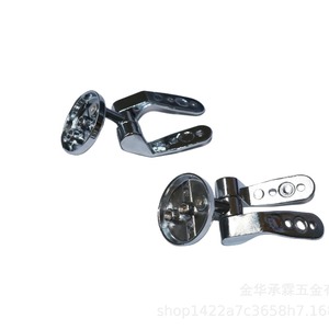 Zinc Alloy Toilet Seat Hinge Medium Size Round Bathroom <b>Hardware</b> Fixture - Product Image 4