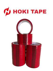 Isolasi 12มม. X 50ม. 45mic อะคริลิคสีแดงหลากสีทนทานปิดผนึกอเนกประสงค์สำหรับบรรจุภัณฑ์สินค้าเทปห่อห่อห่อห่อห่อห่อห่อห่อห่อห่อห่อห่อบรรจุภัณฑ์ที่เชื่อถือได้ - Product Image 4