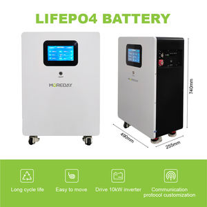 Batterie au lithium de 16 kWh sur pied pour le <span class=keywords><strong>stockage</strong></span> d'énergie solaire résidentielle - Product Image 3