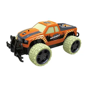 1/18 Scale 4 Channel PVC Body 4WD Off-road Plastic Remote Control Car RC Trucks With 27MHZ