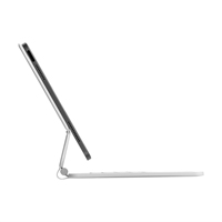 Clavier Folio Ultra Fin avec Pavé Tactile Sans Fil Blanc Brillant P109 Pro P129 Pro pour iPad Pro 11/12.9 USB-C Neuf pour Voyages d'Affaires