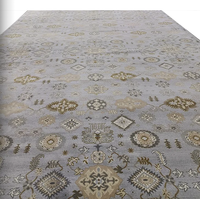Kaili Modern Makine Yapımı Leke Tutmaz Ateşe Dayanıklı Polyester Peluş Havlı 6.5mm Kalınlığında Halı Oturma Odası İçin