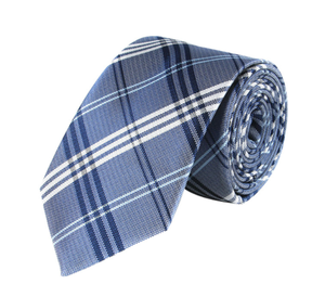 Corbata de Seda Ancha Lisa para Negocios y Fiestas, Diseño Casual, Tejido Personalizado, Bloques de Color, Venta al por Mayor - Product Image 5