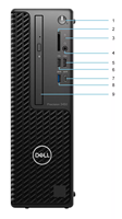 PC Workstation Server DELL Precision 3450 Baru T3450 Intel Generasi ke-10 & ke-11 I3 10100 I5 10400 I7  8G 16G DDR4 512G