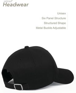 Gorra de Béisbol Unisex 100% Algodón - Diseño de 6 Paneles con Rendimiento Refrigerante, Patrón Sólido, Solo Limpieza en Seco - Product Image 5