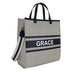 Bolsa de Fieltro Decorativa de Gran Capacidad con Diseño de Dibujos Animados, Bolso de Mano Moderno con Formas de Fieltro para Compras o como Bolsa de Regalo - Product Image 6