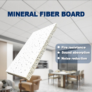 Paneles de Techo Suspendido <span class=keywords><strong>2x4</strong></span>, Diseño Acústico, Fibra Mineral, Color Negro, para Hospital - Product Image 1