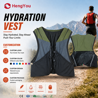 Gilet de course léger blanc S/M/L avec porte-téléphone, gilet d'hydratation universel élastique unisexe pour marathon, jogging, randonnée