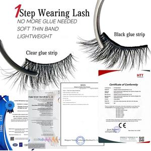 <span class=keywords><strong>Faux</strong></span> <span class=keywords><strong>Cils</strong></span> Naturels Effet 3D Auto-Adhésifs Légers à Bande Complète pour Usage Quotidien – Multipack Pré-Encollés - Product Image 6